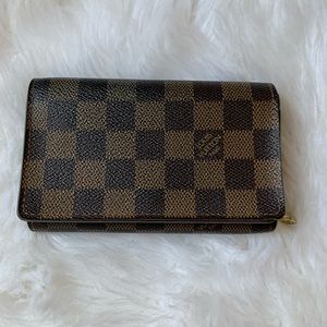 Louis Vuitton Damier Ebene Porte Treasor Wallet